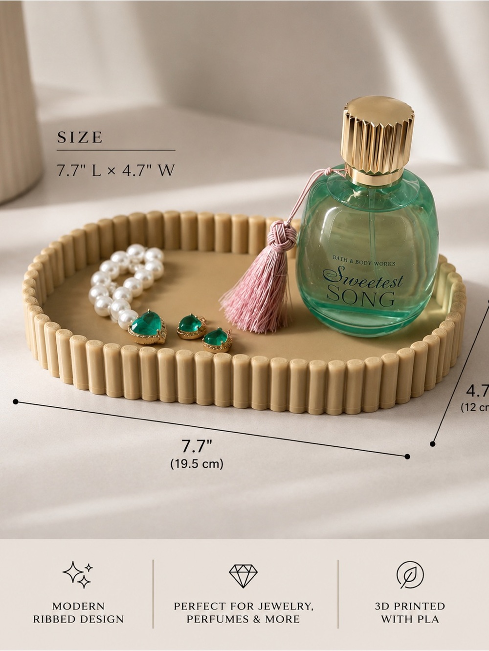 ✨ Modern 3D Printed Vanity Tray